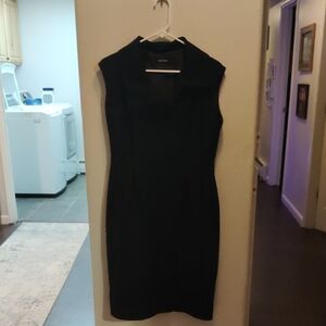 Elegant Black Sleeveless Dress Ellen Tracy Size M
